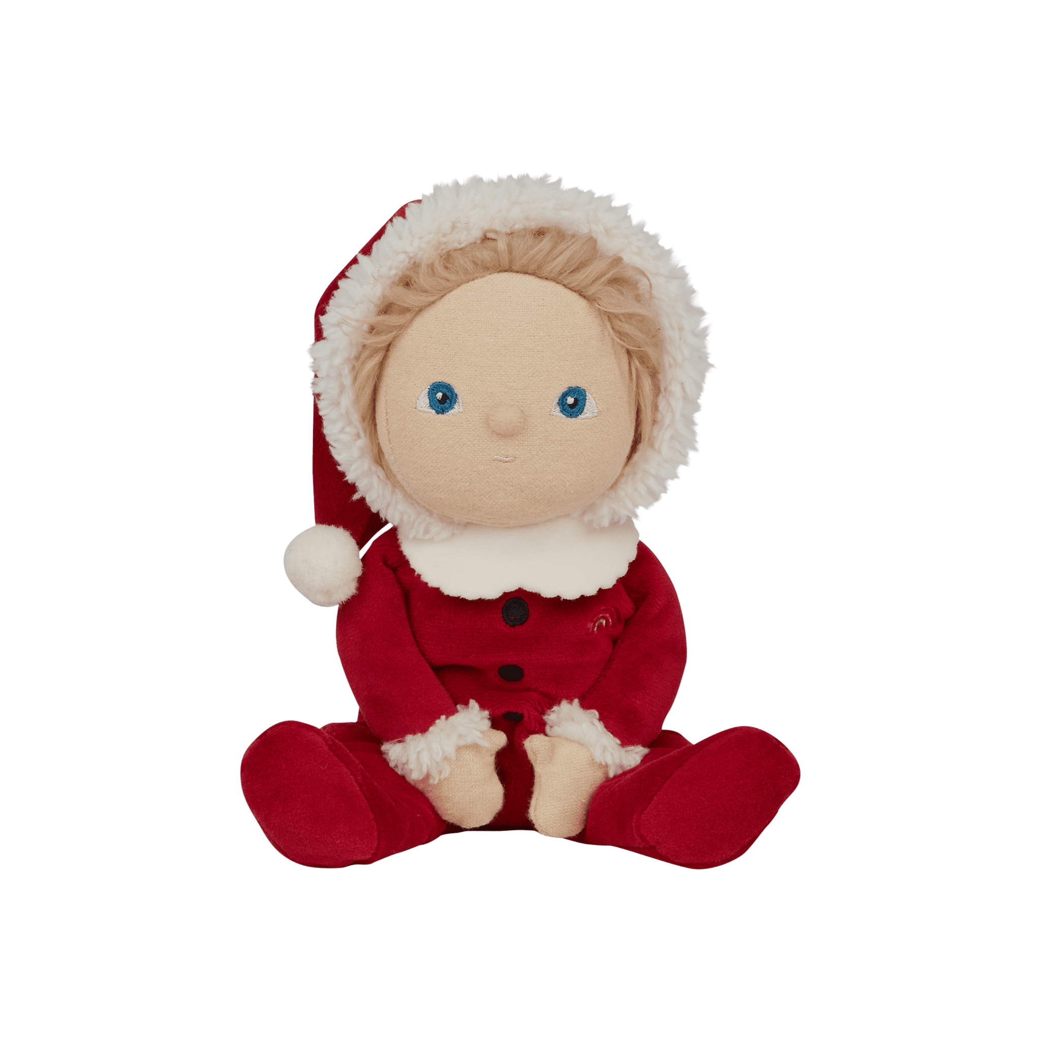 olli ella dinky dinkum jolly dollies - sammy santa (limited edition)