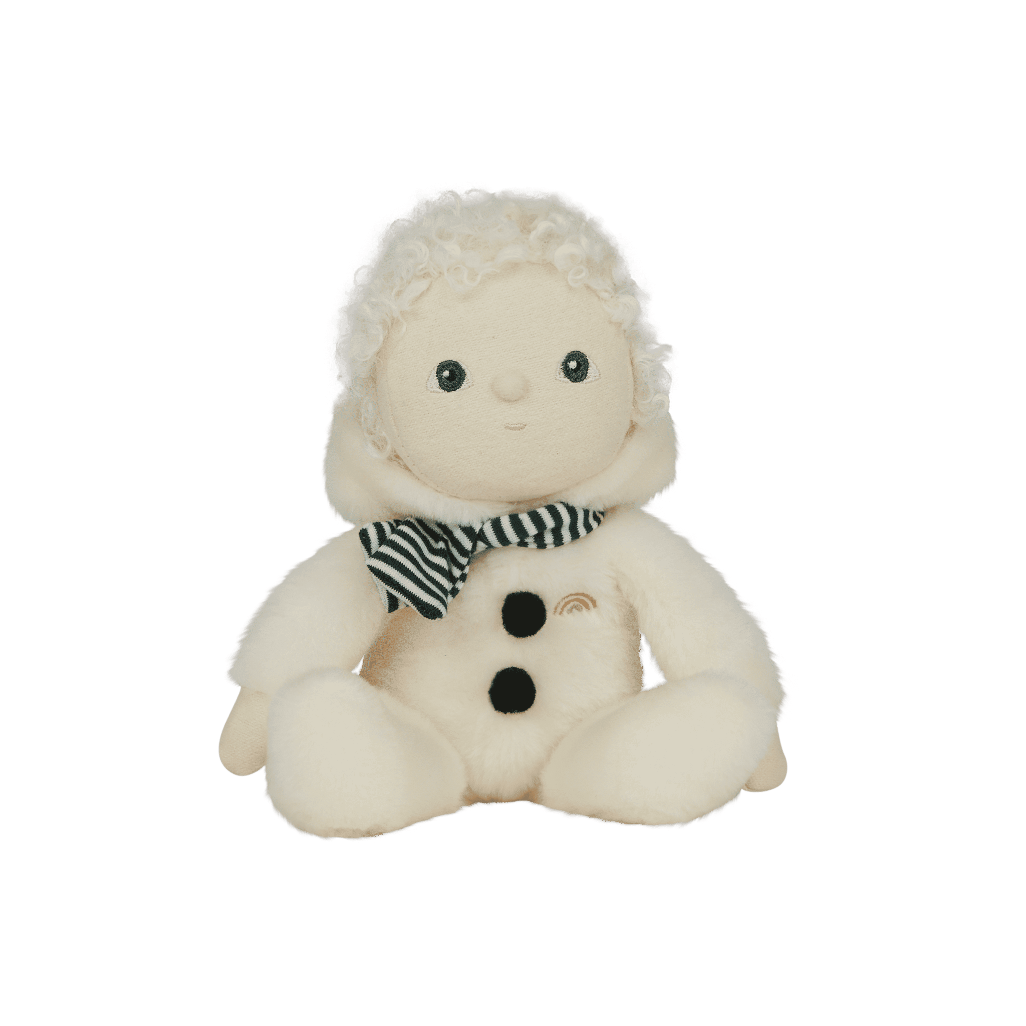 olli ella dinky dinkum jolly dollies - sidney snowman (limited edition)