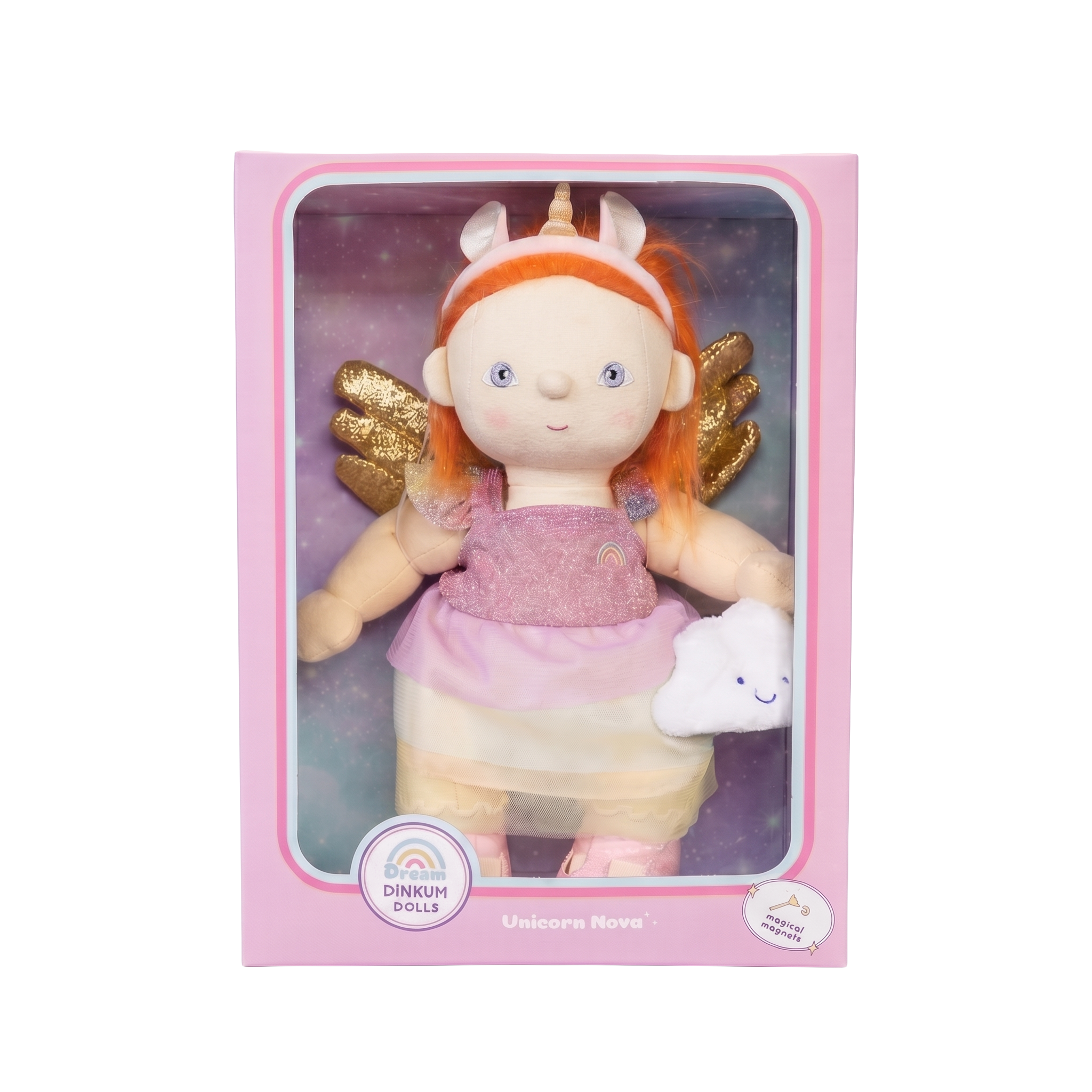 olli ella dream dinkum doll - unicorn nova