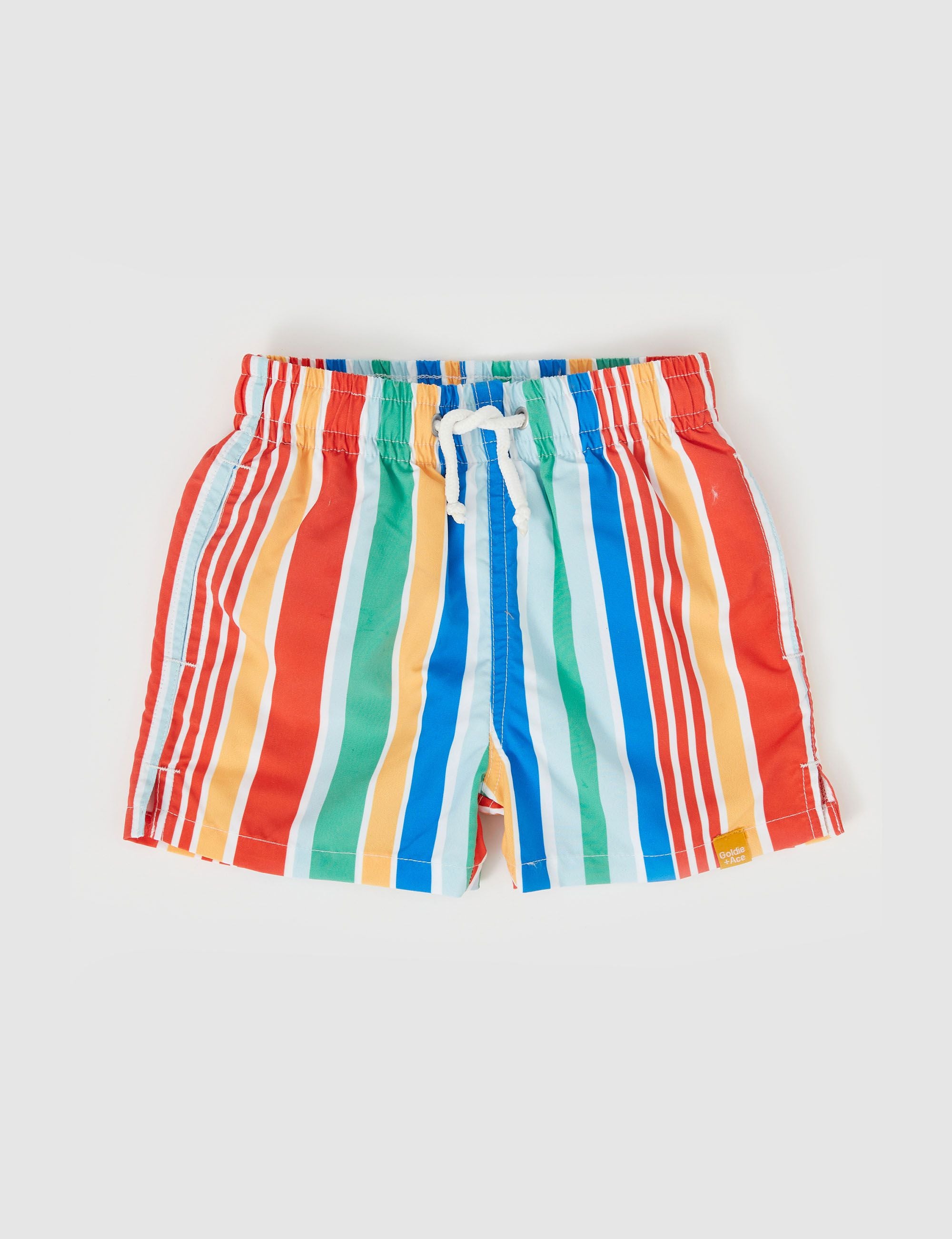 goldie + ace land down under bold stripe boardshorts - primary