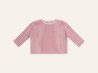 illoura the label essential knit jumper - strawberry stripe