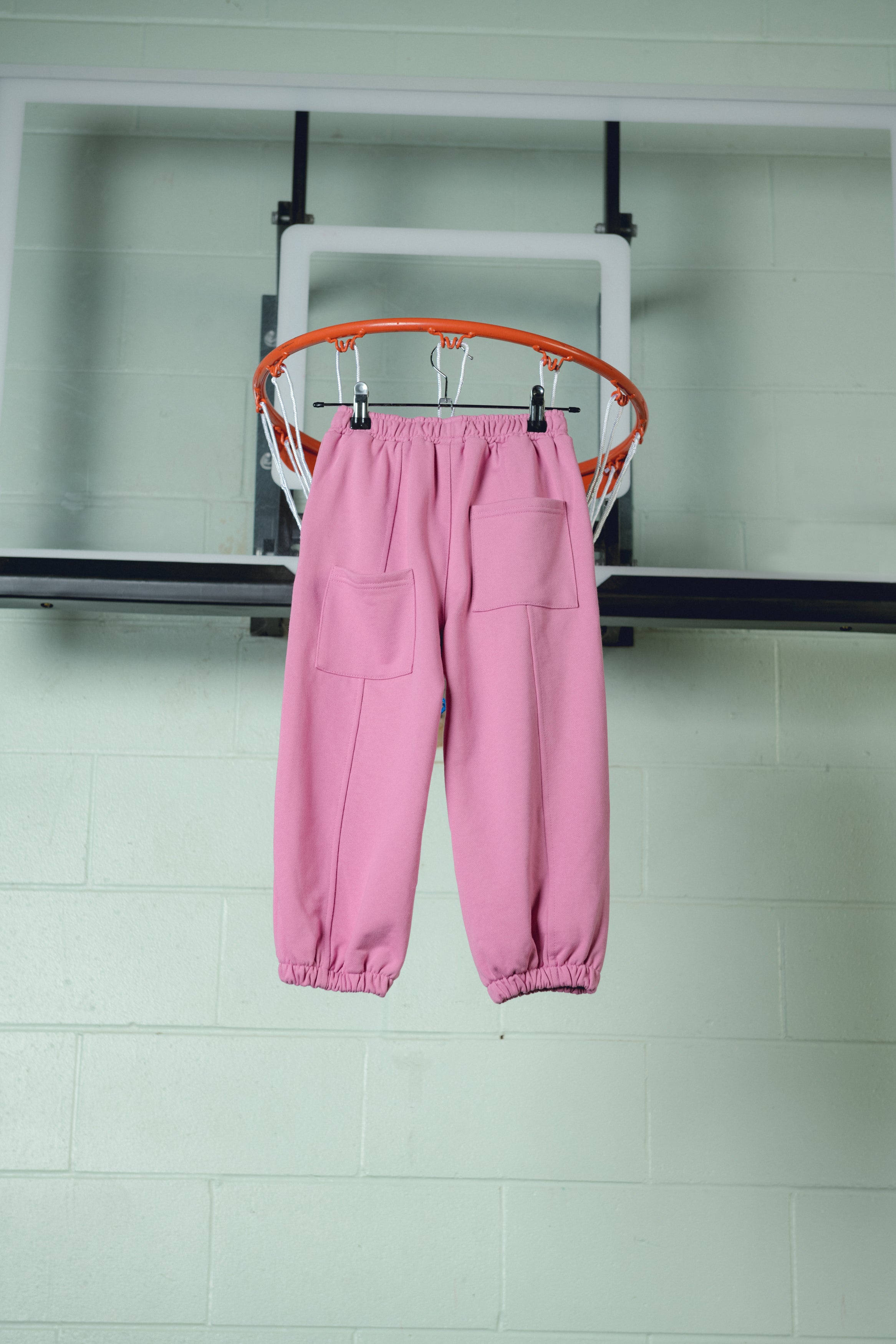 extra extra panelled track pant - rose