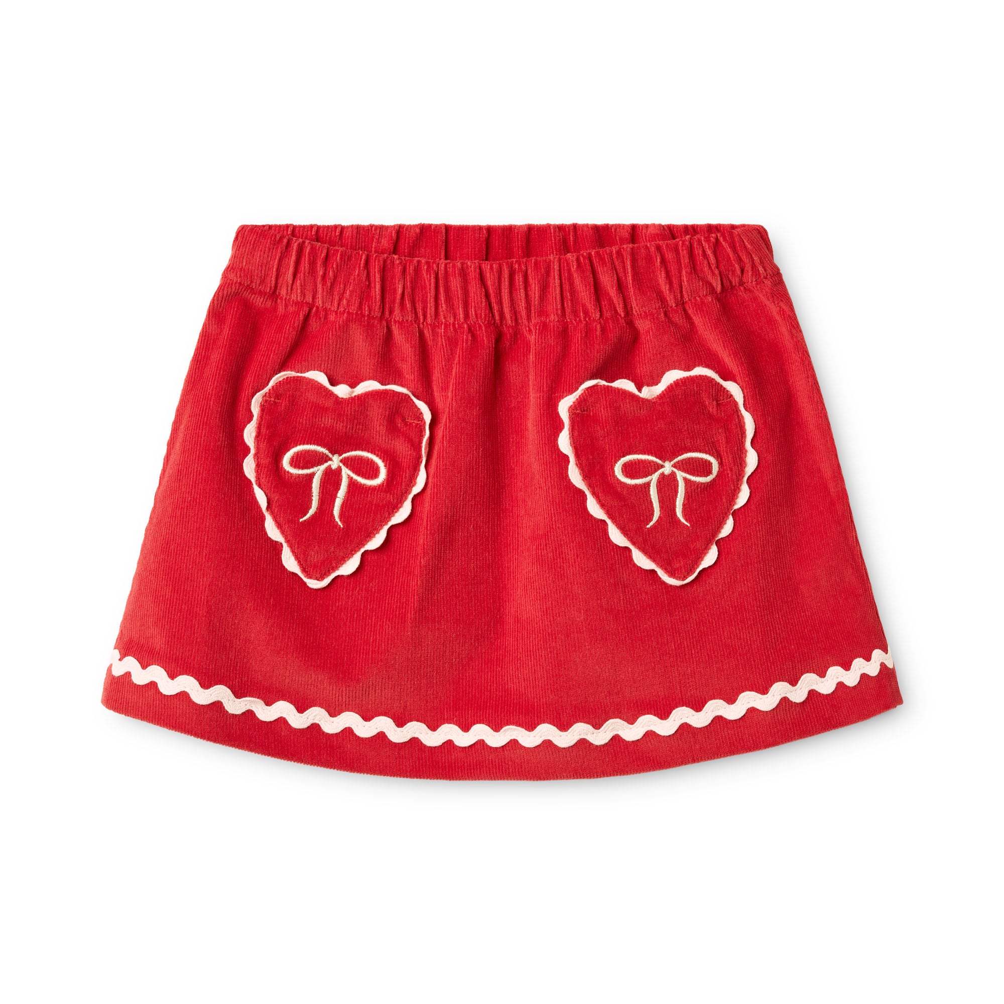 flöss carol skirt - poppy red