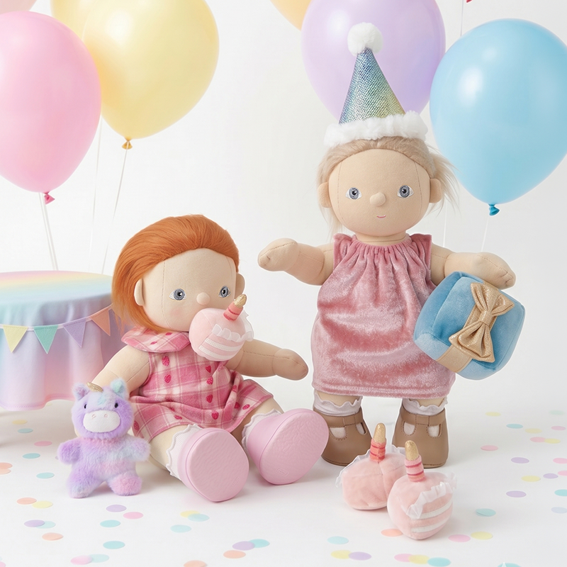 olli ella dinkum doll magical birthday set