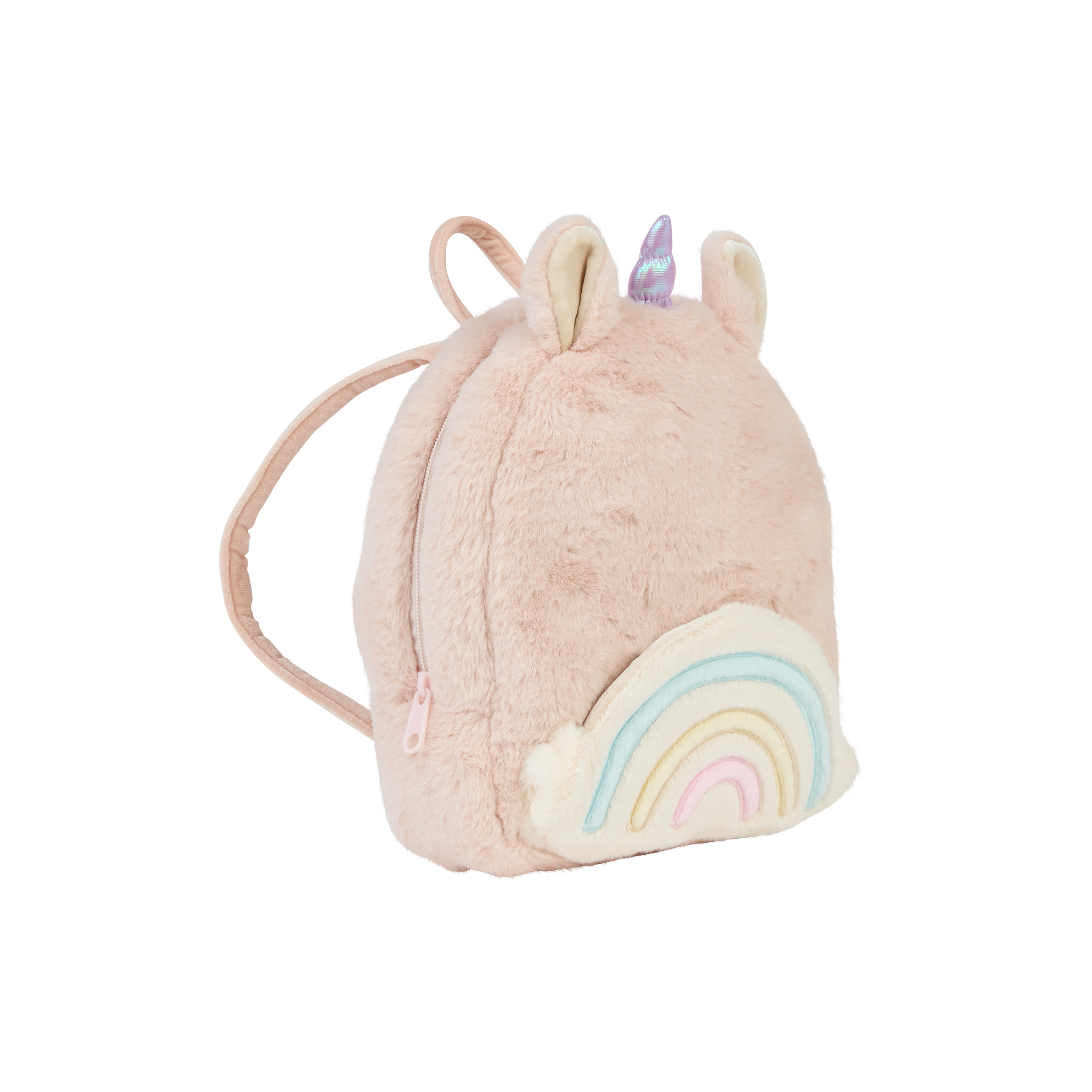 olli ella hopalong unicorn backpack - pink