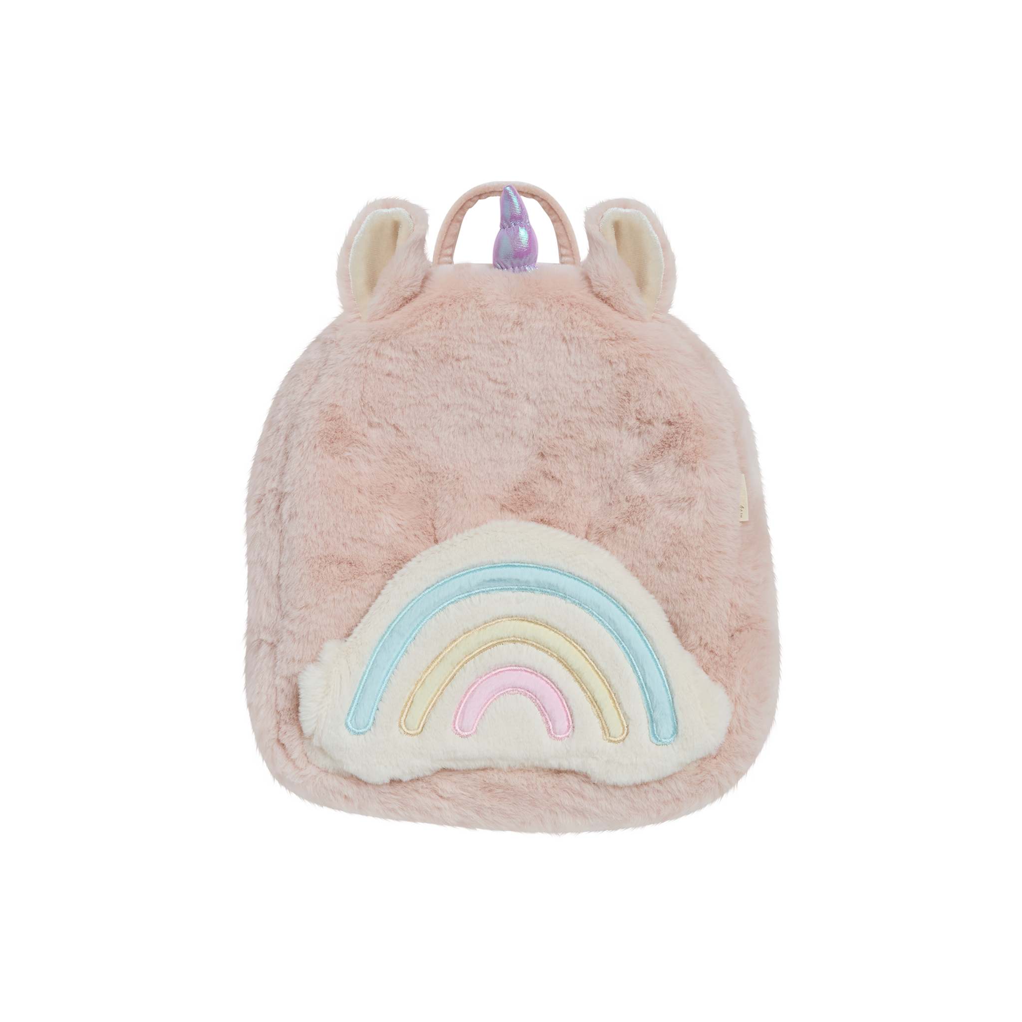 olli ella hopalong unicorn backpack - pink