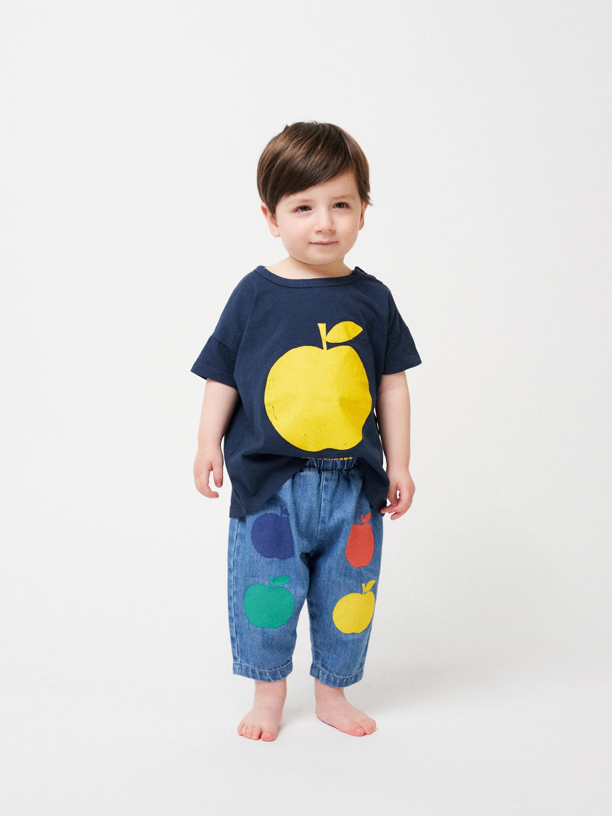 bobo choses baby poma multicolour denim