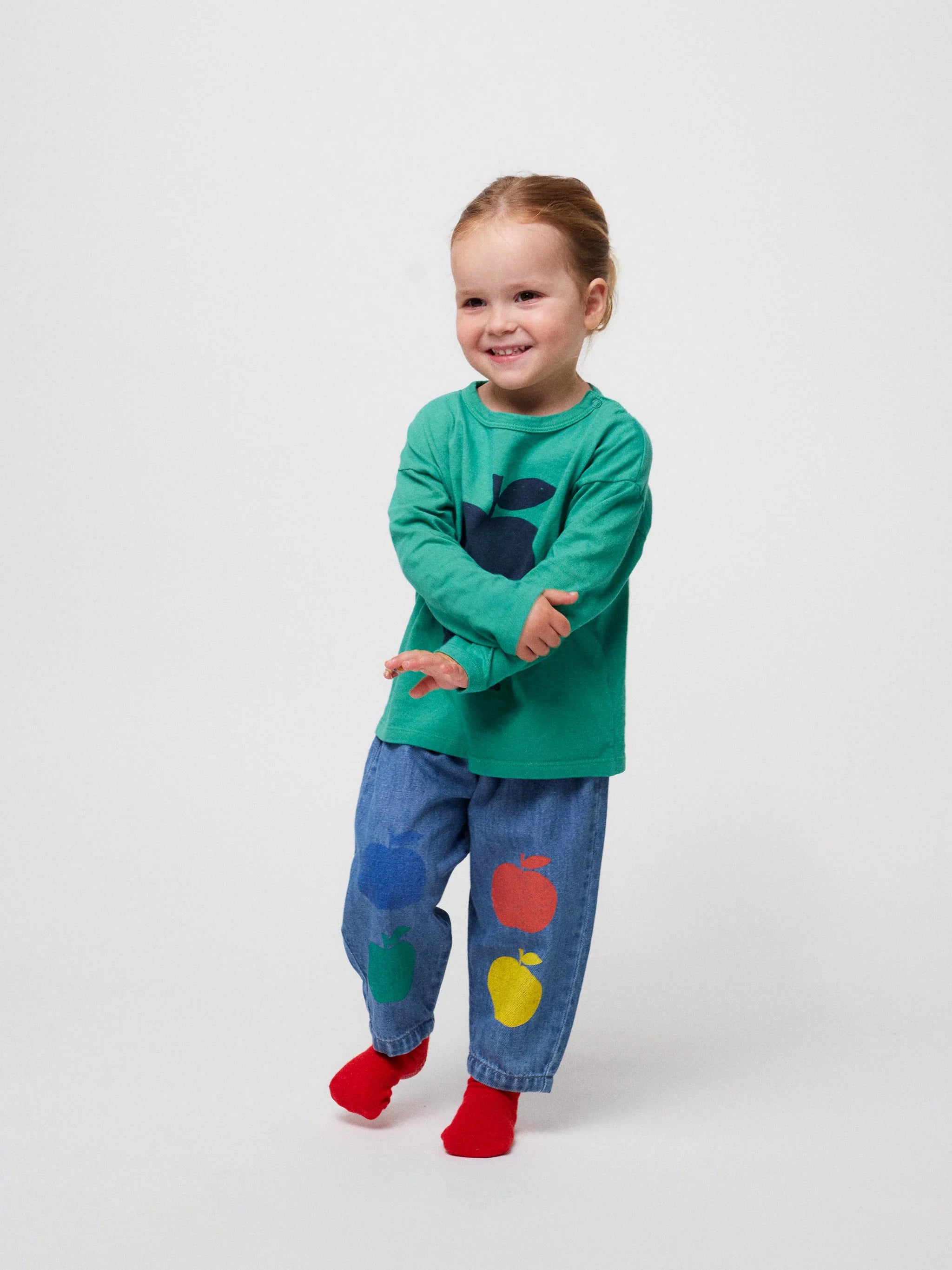 bobo choses baby poma multicolour denim