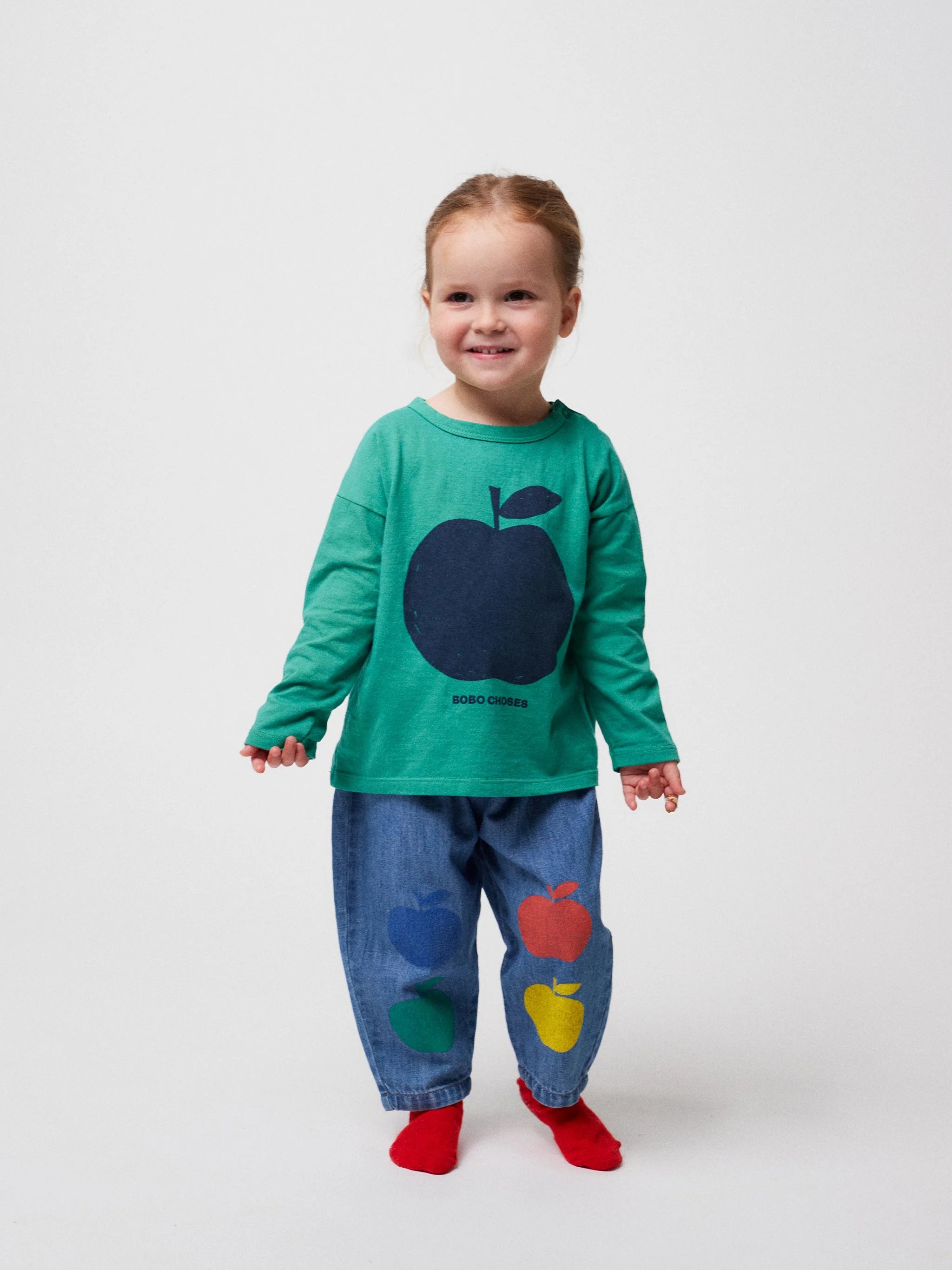 bobo choses baby poma multicolour denim