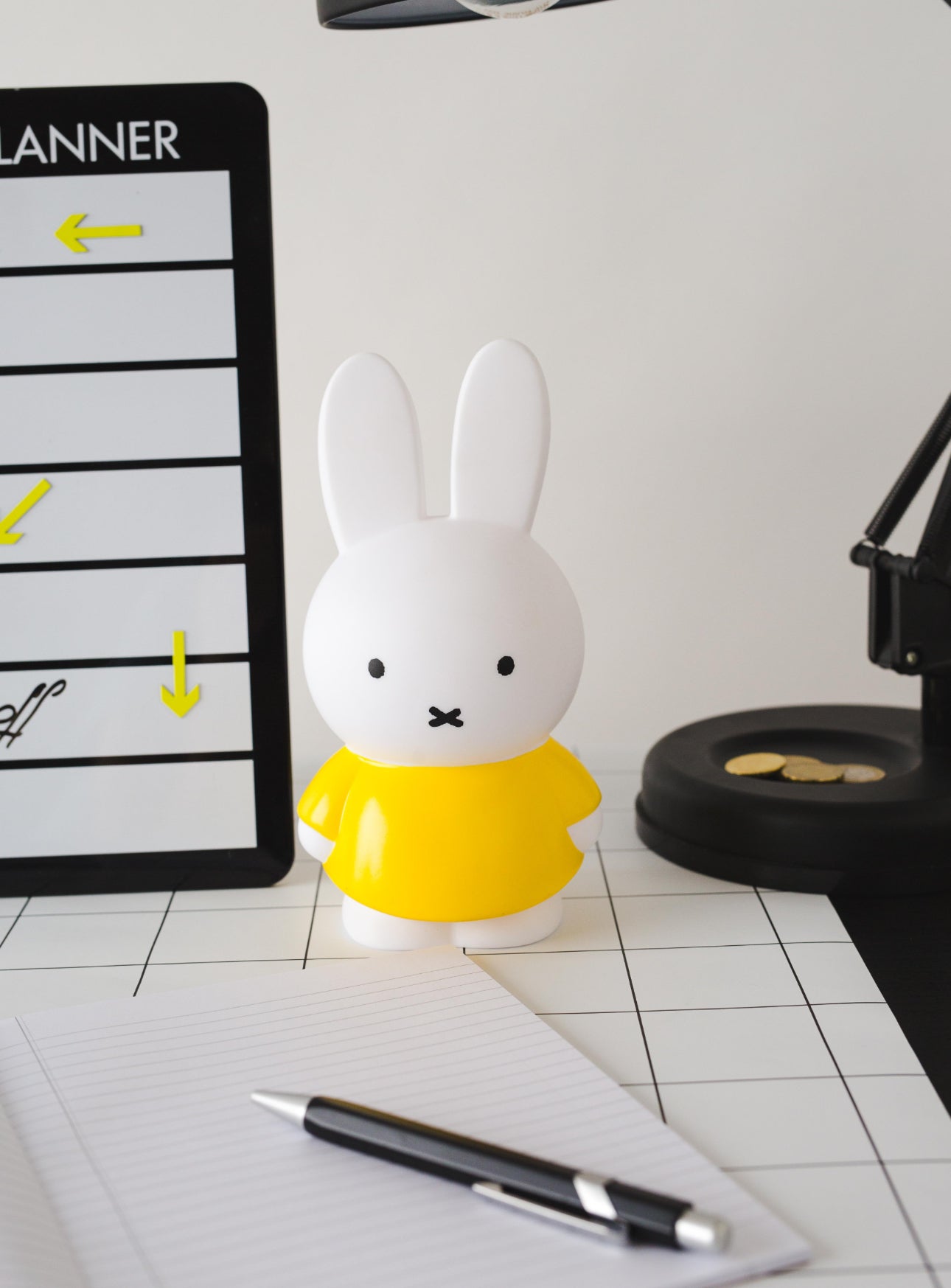 miffy yellow money box 19cm