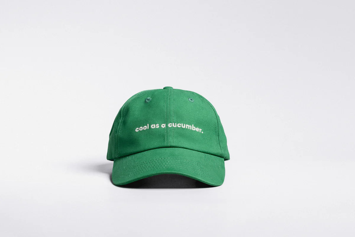 bbobbie cool as a cucumber cap in green