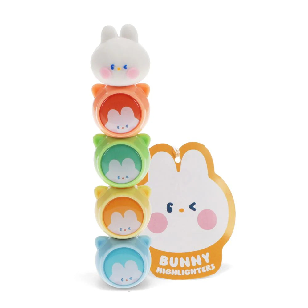 rex london stackable highlighters - bunny