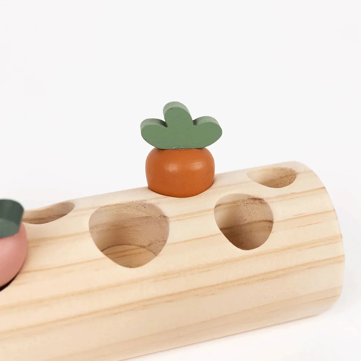 egmont toys rabbit and vegetables log