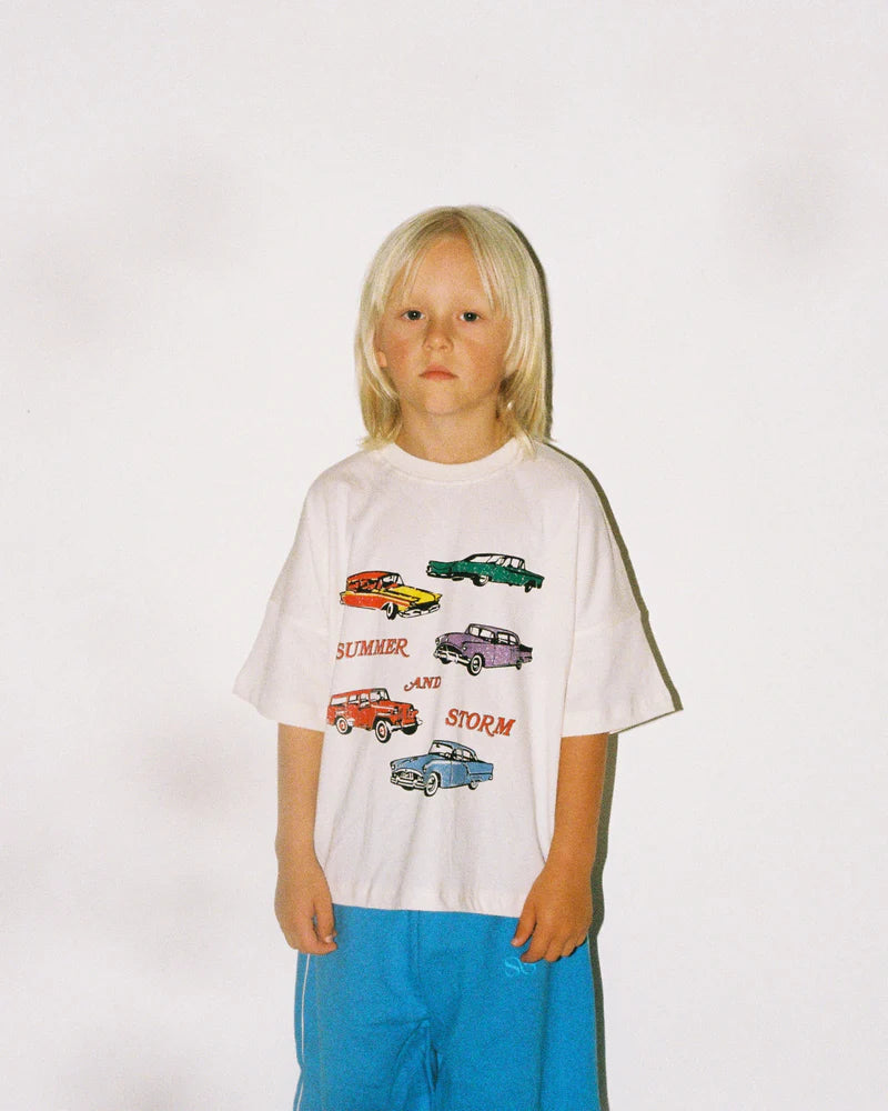 summer and storm car collection tee - clay (pre order)