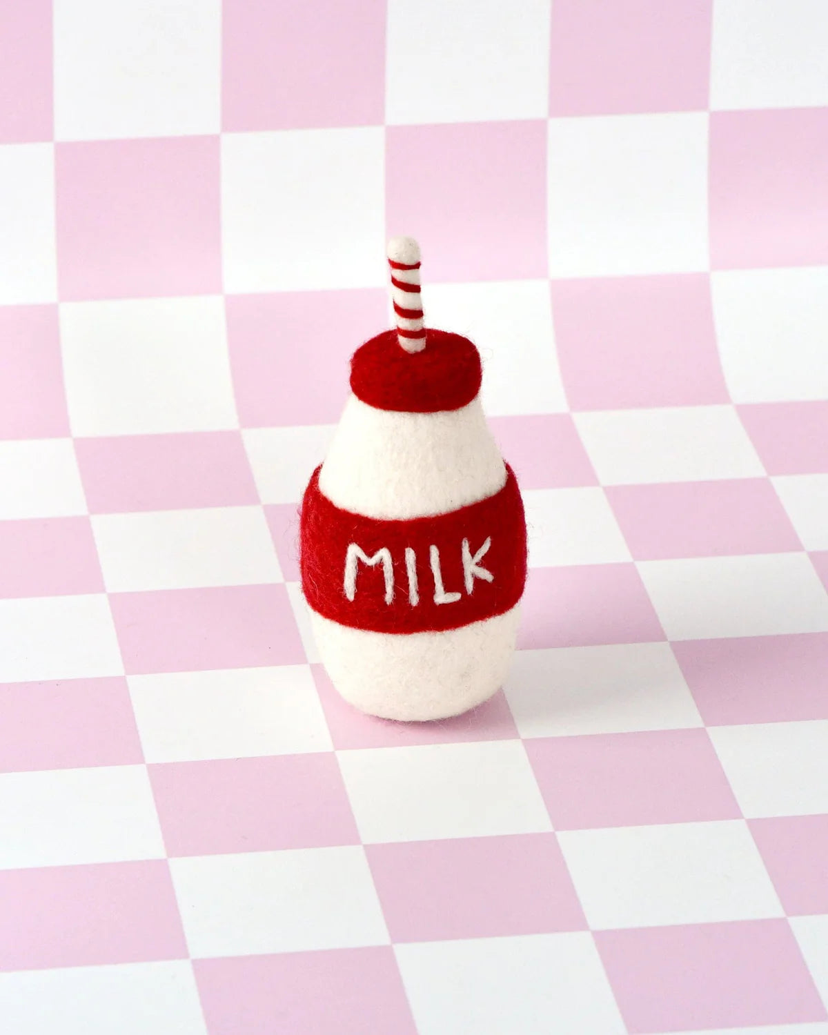 tara treasures felt santa's milk bottle