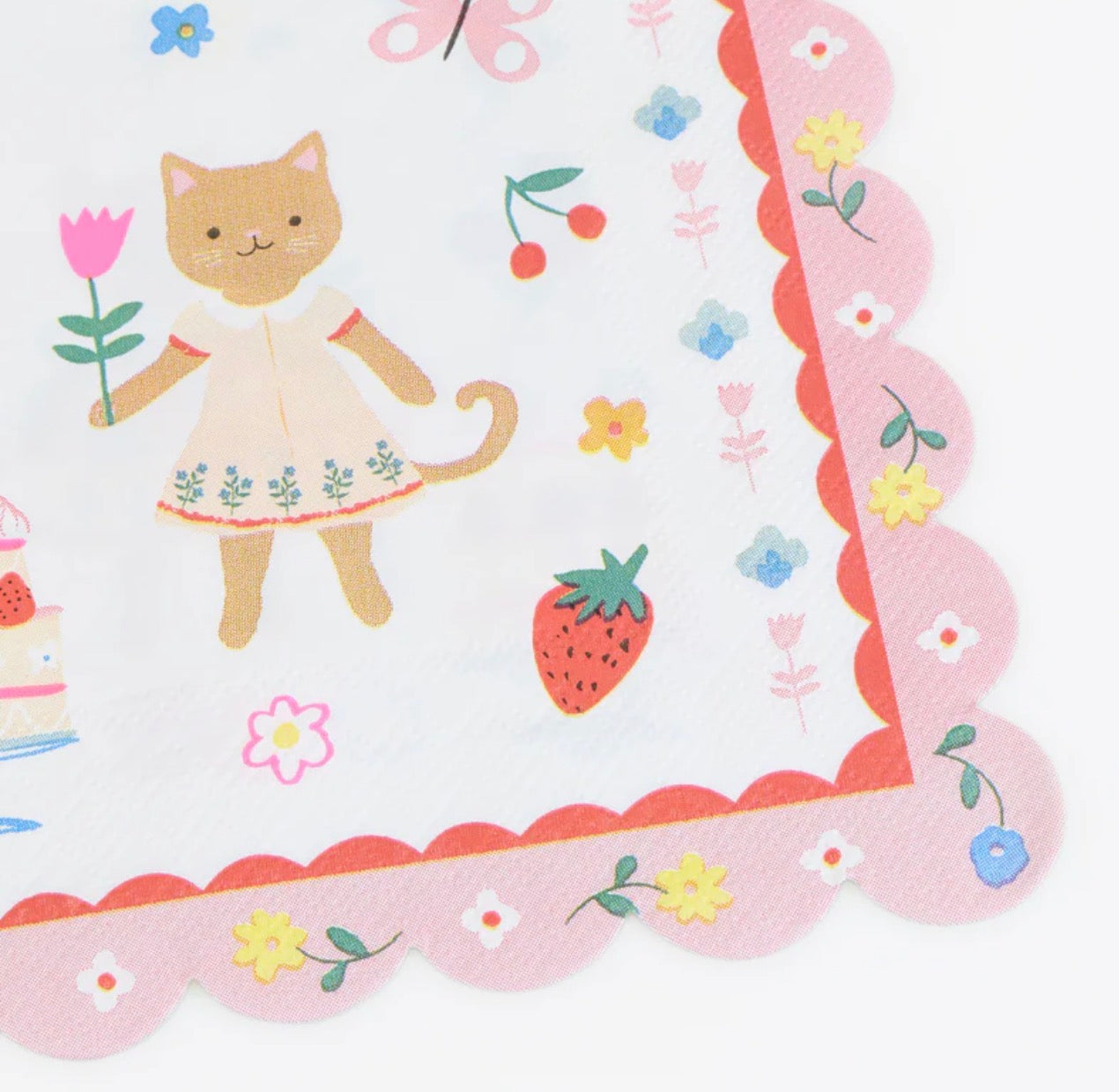 meri meri kitten club large napkins (pack of 16)