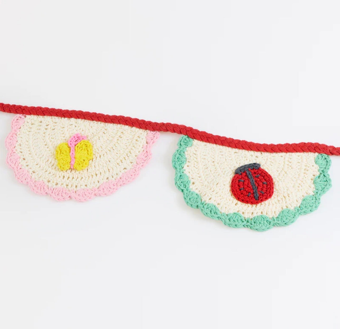meri meri crochet scalloped garland