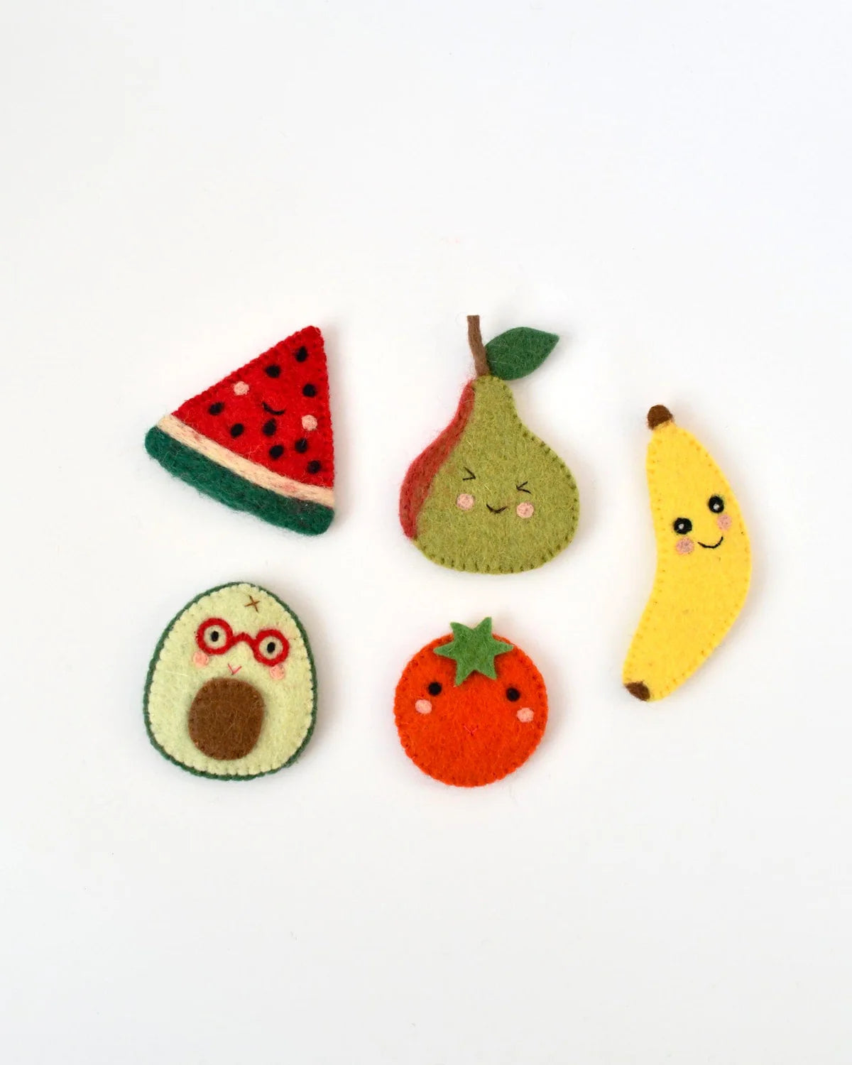 tara treasures finger puppet set - fruits