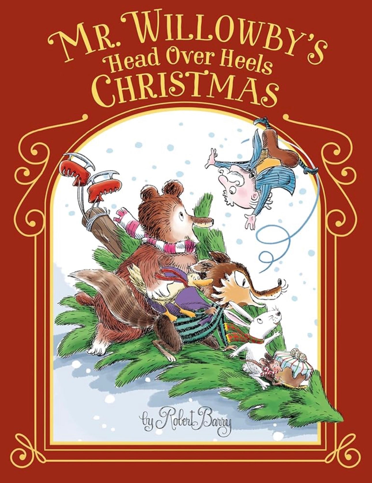 book - mr. willowby's head over heels christmas