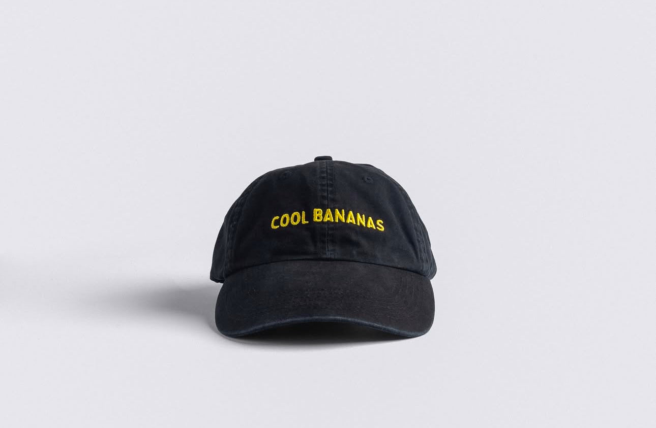 bbobbie cool bananas dad cap - washed black