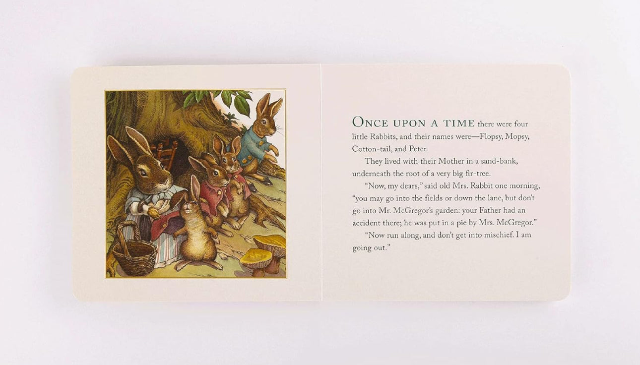 book -  the classic tale of peter rabbit (gift set)