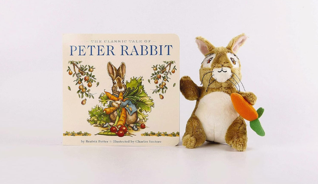 book -  the classic tale of peter rabbit (gift set)