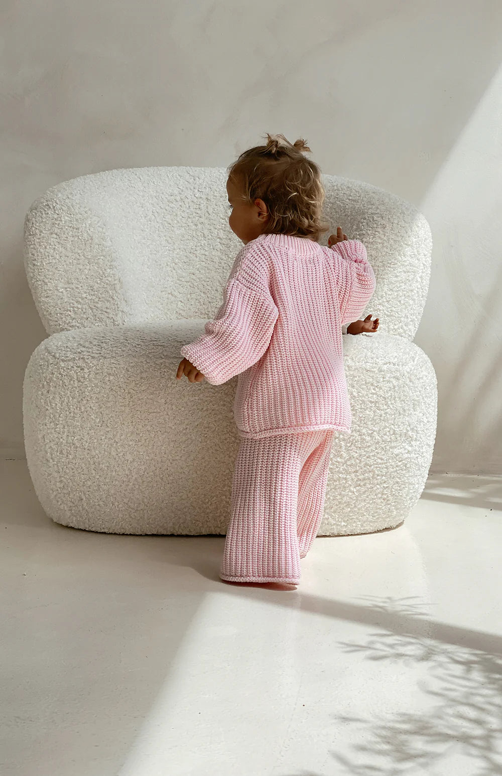 noni & co knit pants - pink