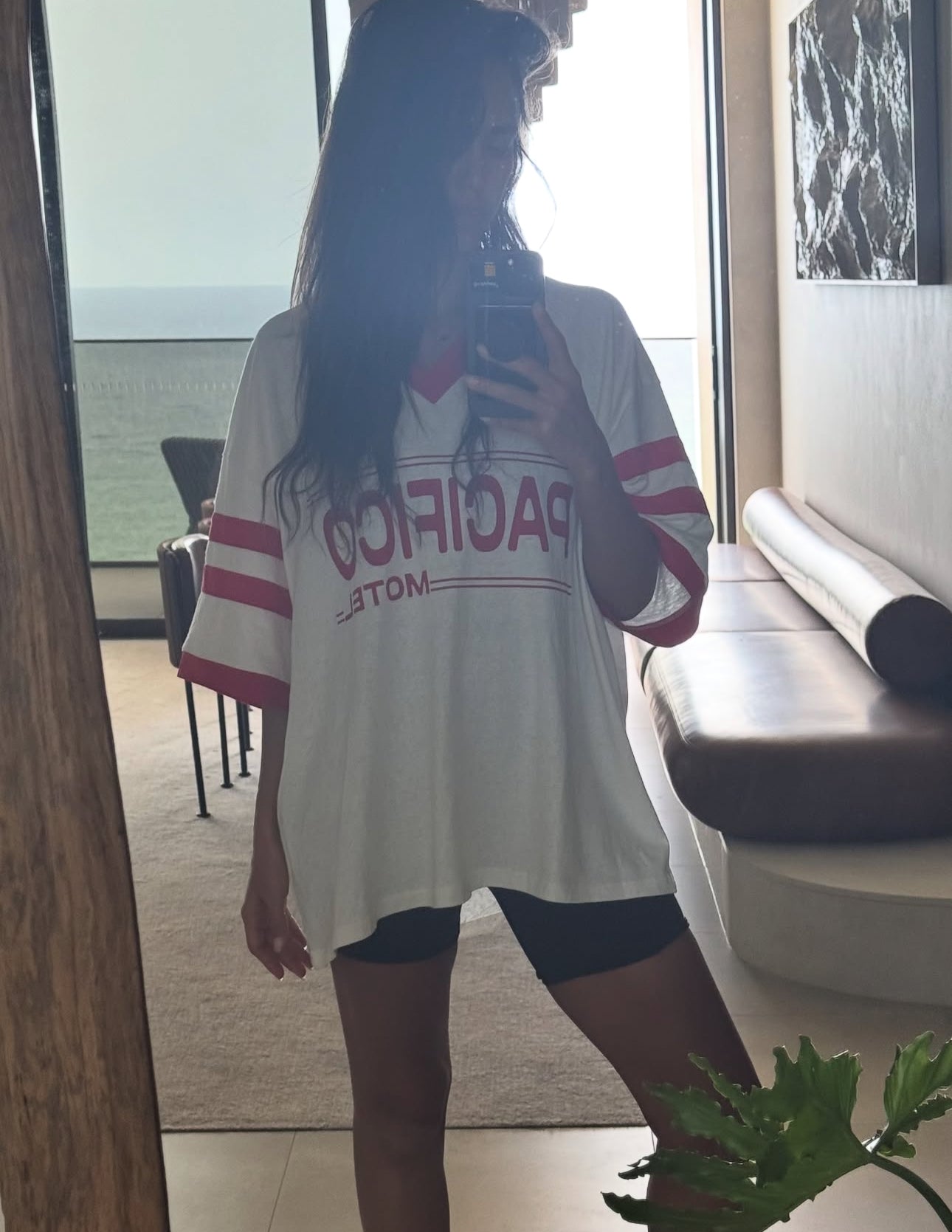 by billie vintage hemp / cotton tee - pacifico print