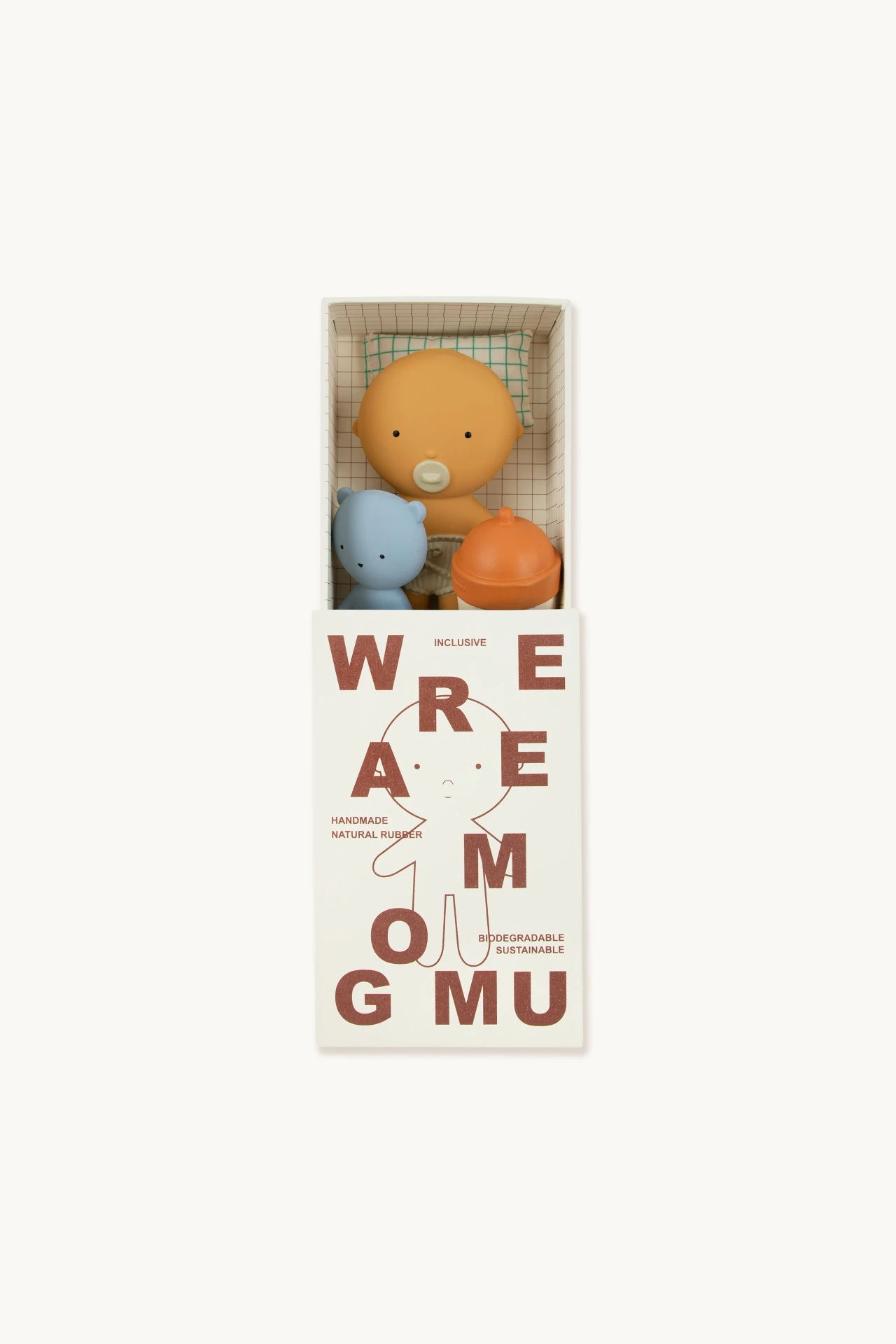 we are gommu baby pocket friend - peach