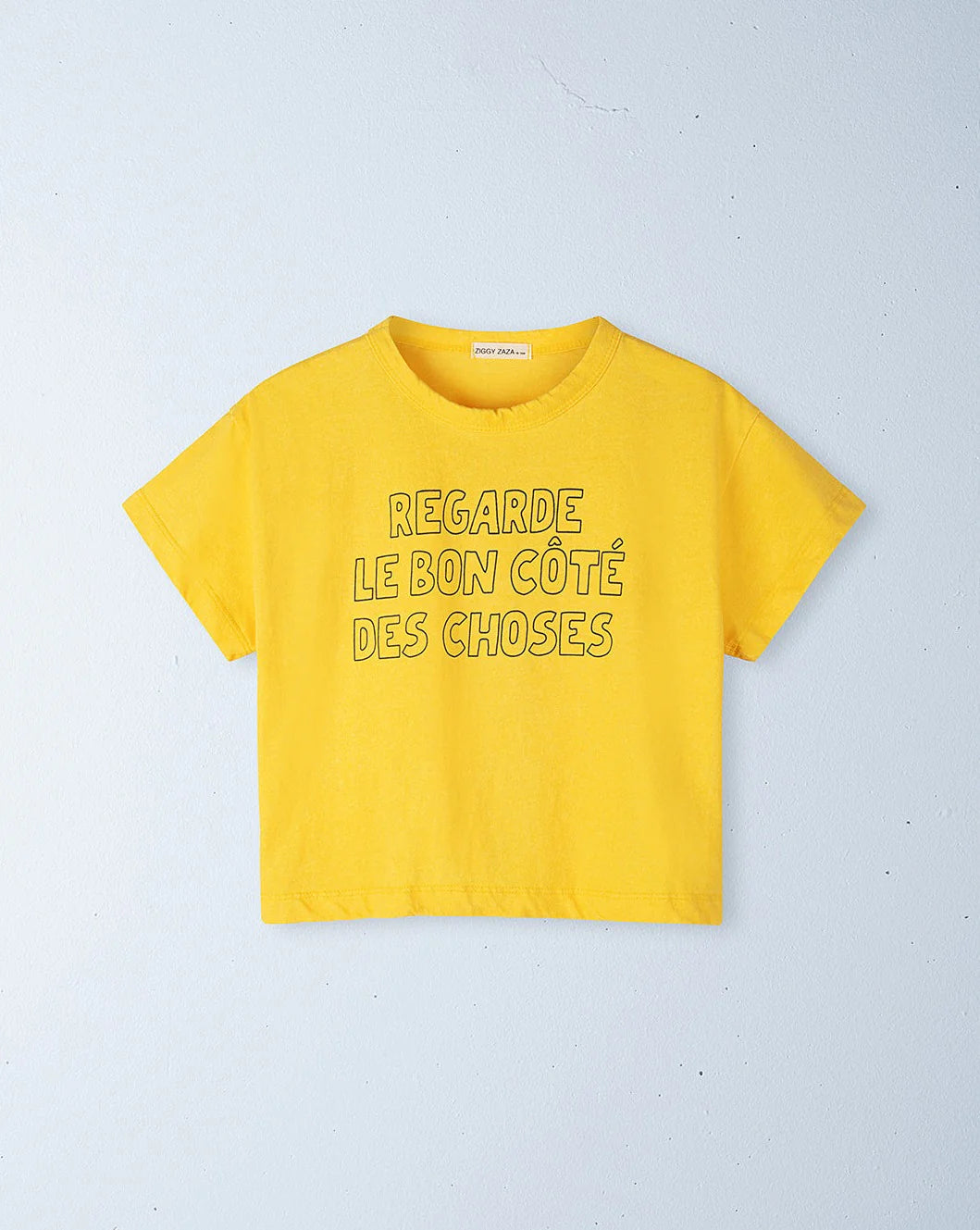 ziggy zaza brightside tee - sunshine yellow