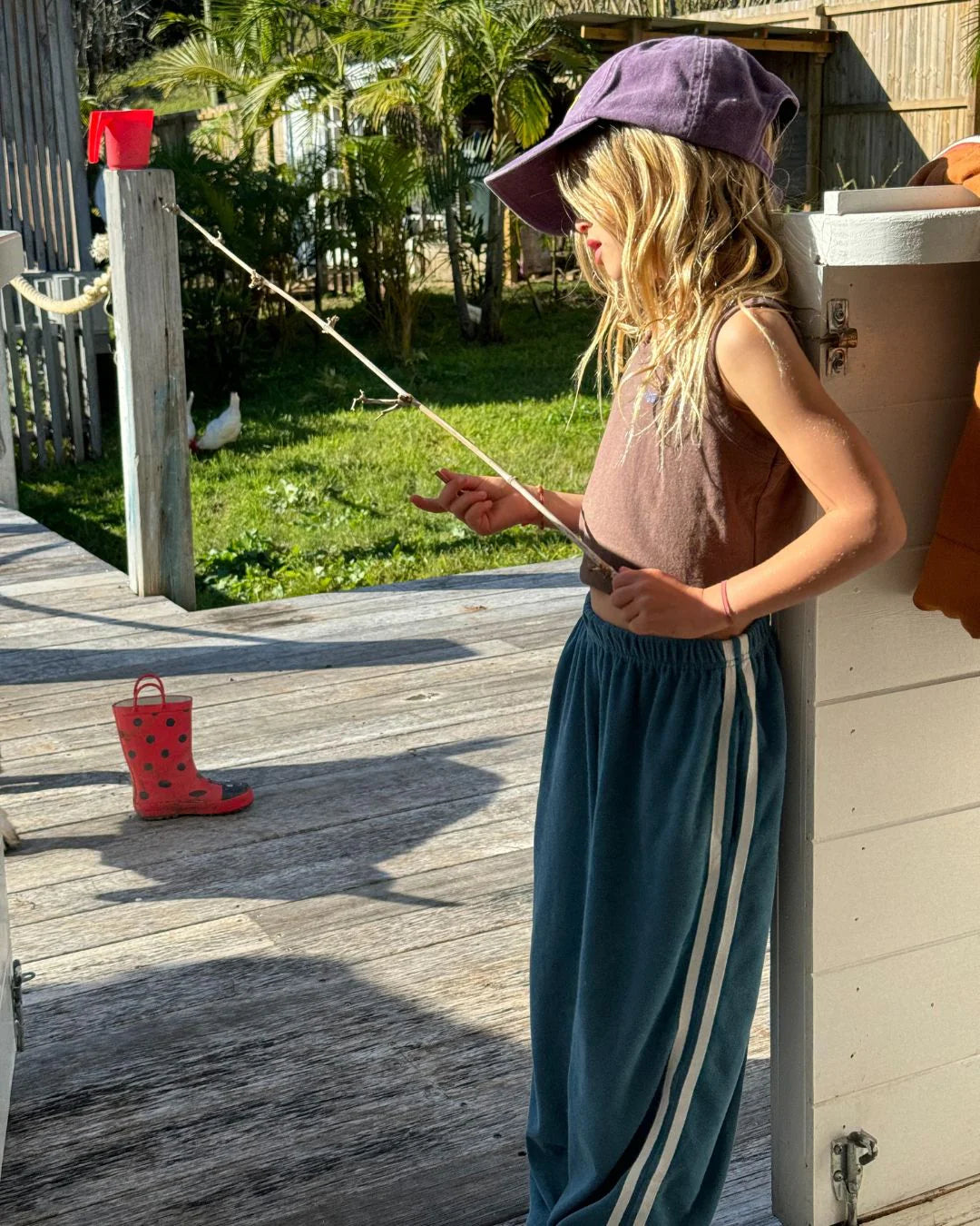 ziggy zaza artist cap - violet