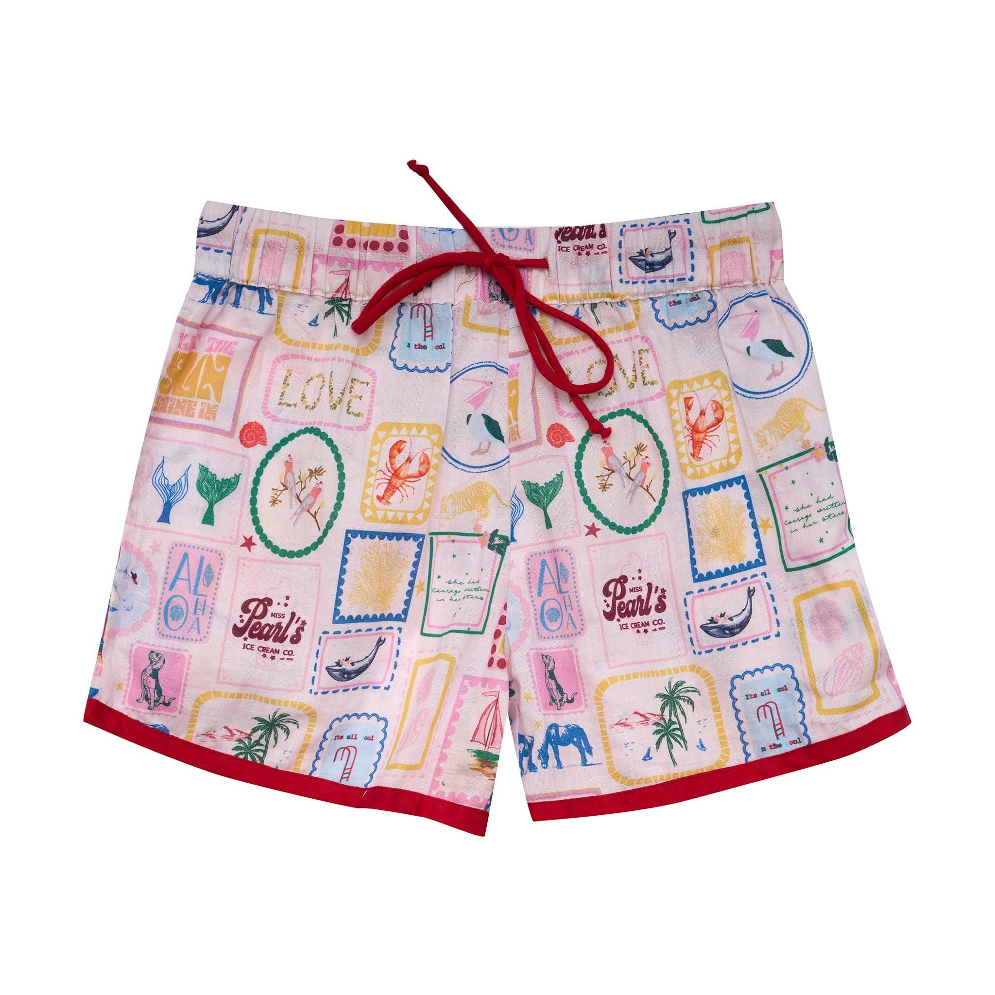 pearson & pearson 'a love letter' ezara shorts PRE ORDER