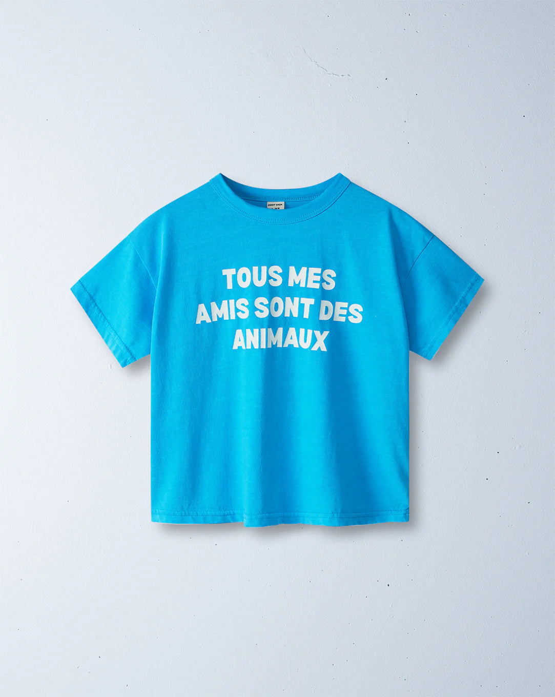 ziggy zaza all my friends are animals tee - aqua