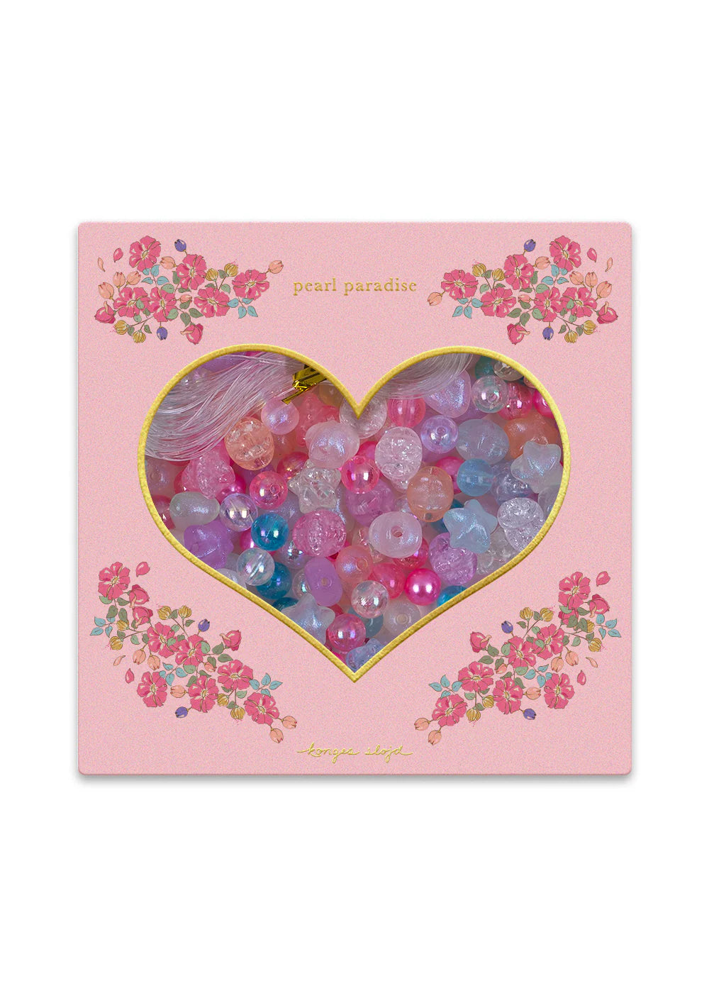 konges slojd box of pearls - blue / pink