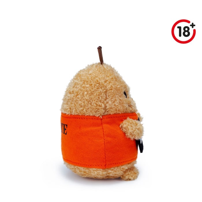 noodoll inmate ricespud mini sitting plush toy