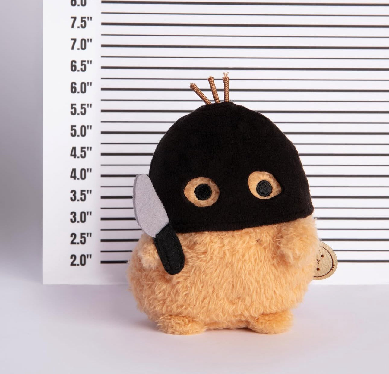 noodoll lil' crook ricespud mini sitting plush toy