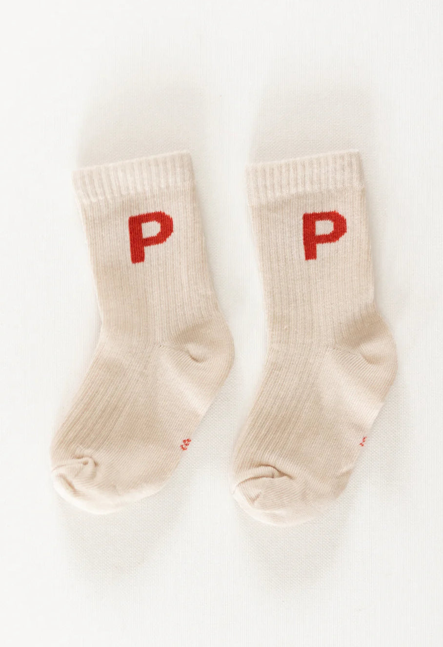 pigeon said please p is for please socks - strawberry