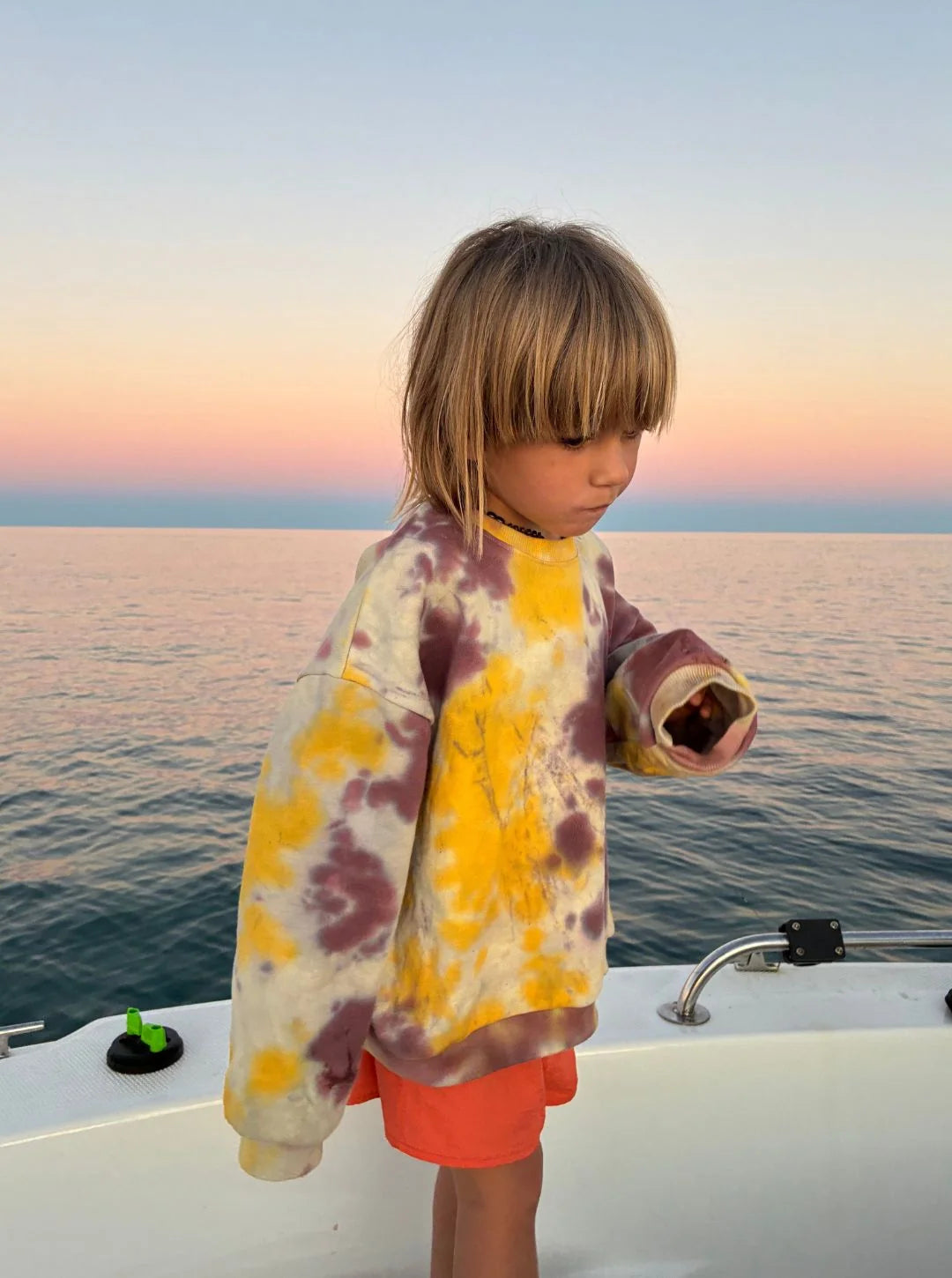 ziggy zaza duck duck pullover - grape pop