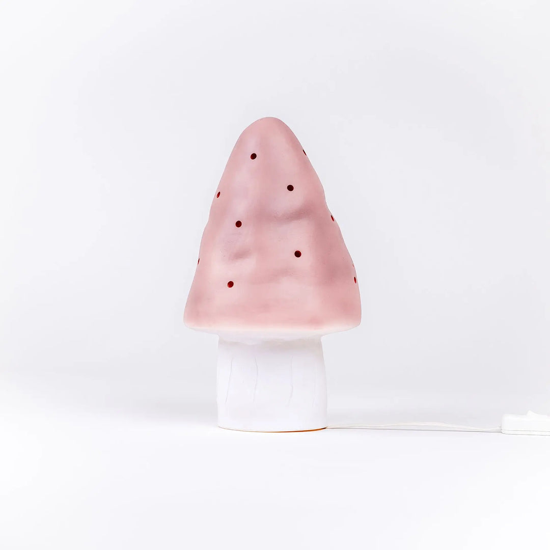 heico by egmont small mushroom lamp - vintage pink
