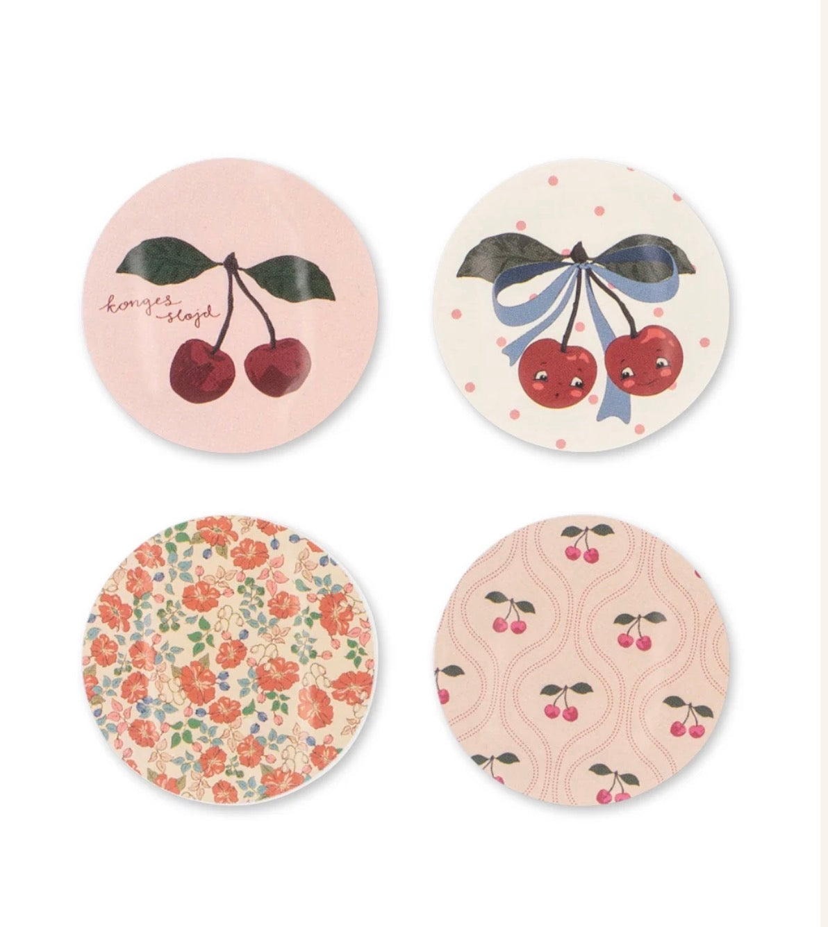 konges slojd kiss and comfort bandages - cherry (pre order)