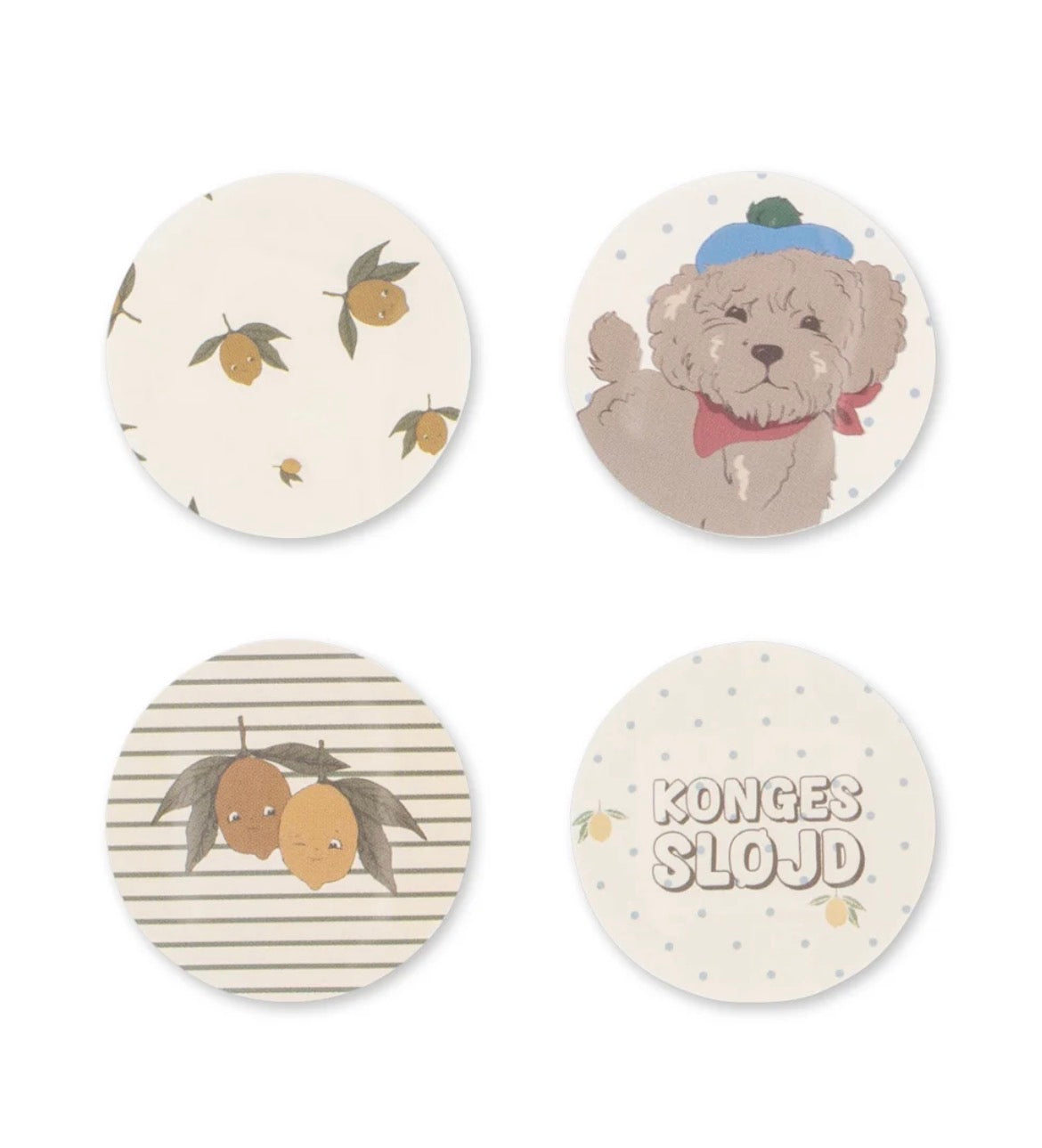 konges slojd kiss and comfort bandages - lemon (pre order)