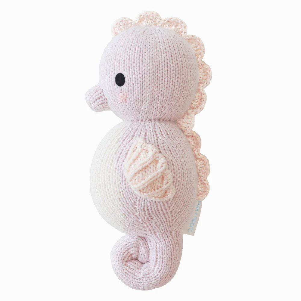 cuddle + kind baby seahorse - lilac