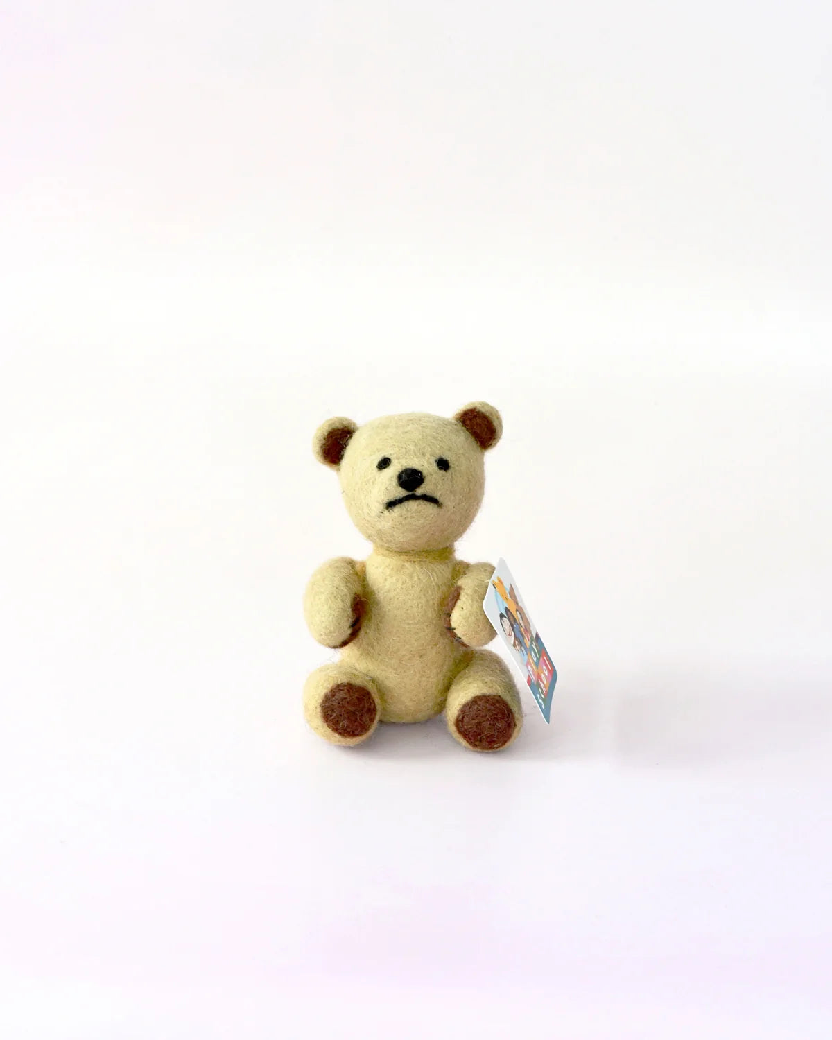 tara treasures ABC play school - felt little ted toy (pre order)