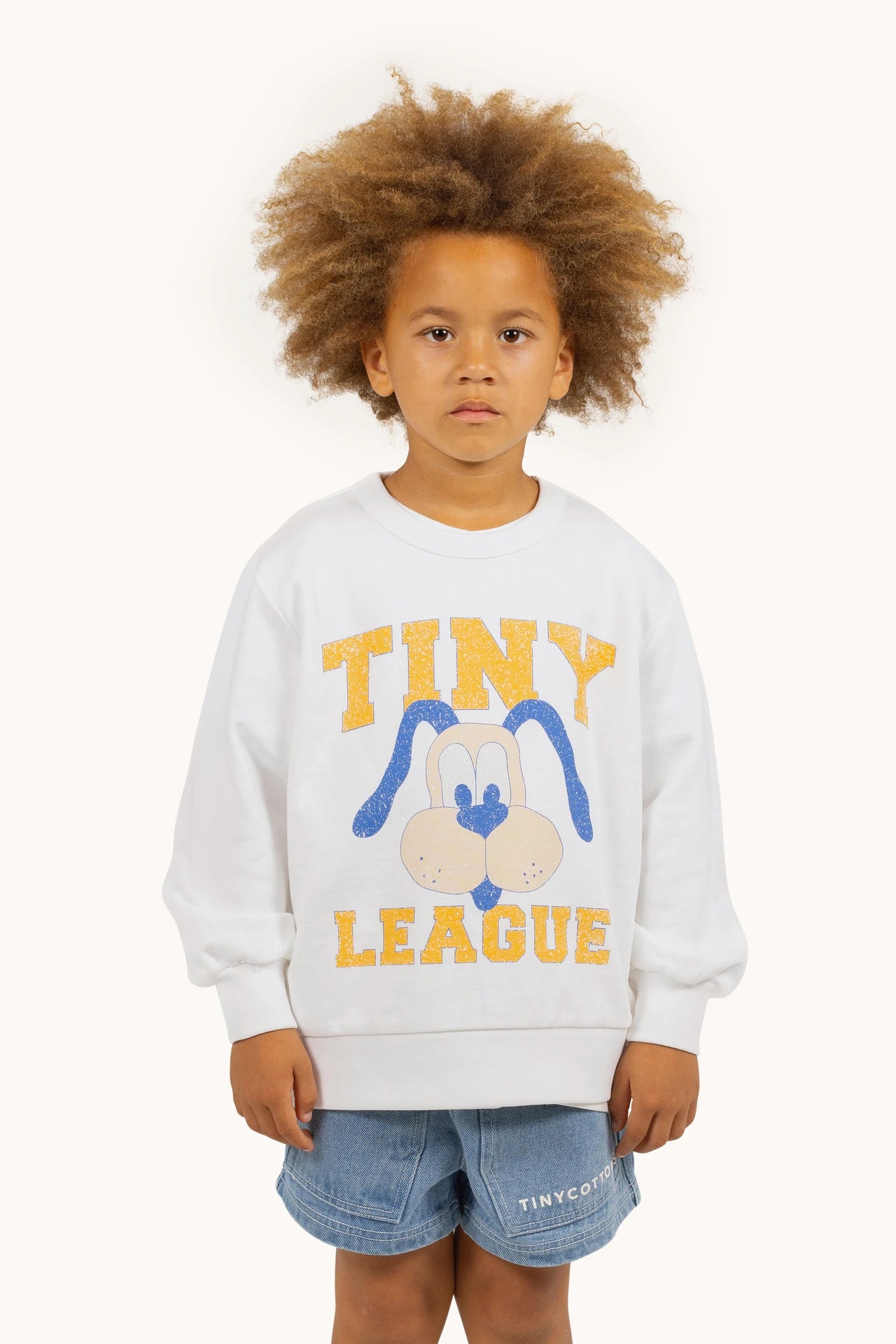 tiny cottons tiny league graphic sweatshirt