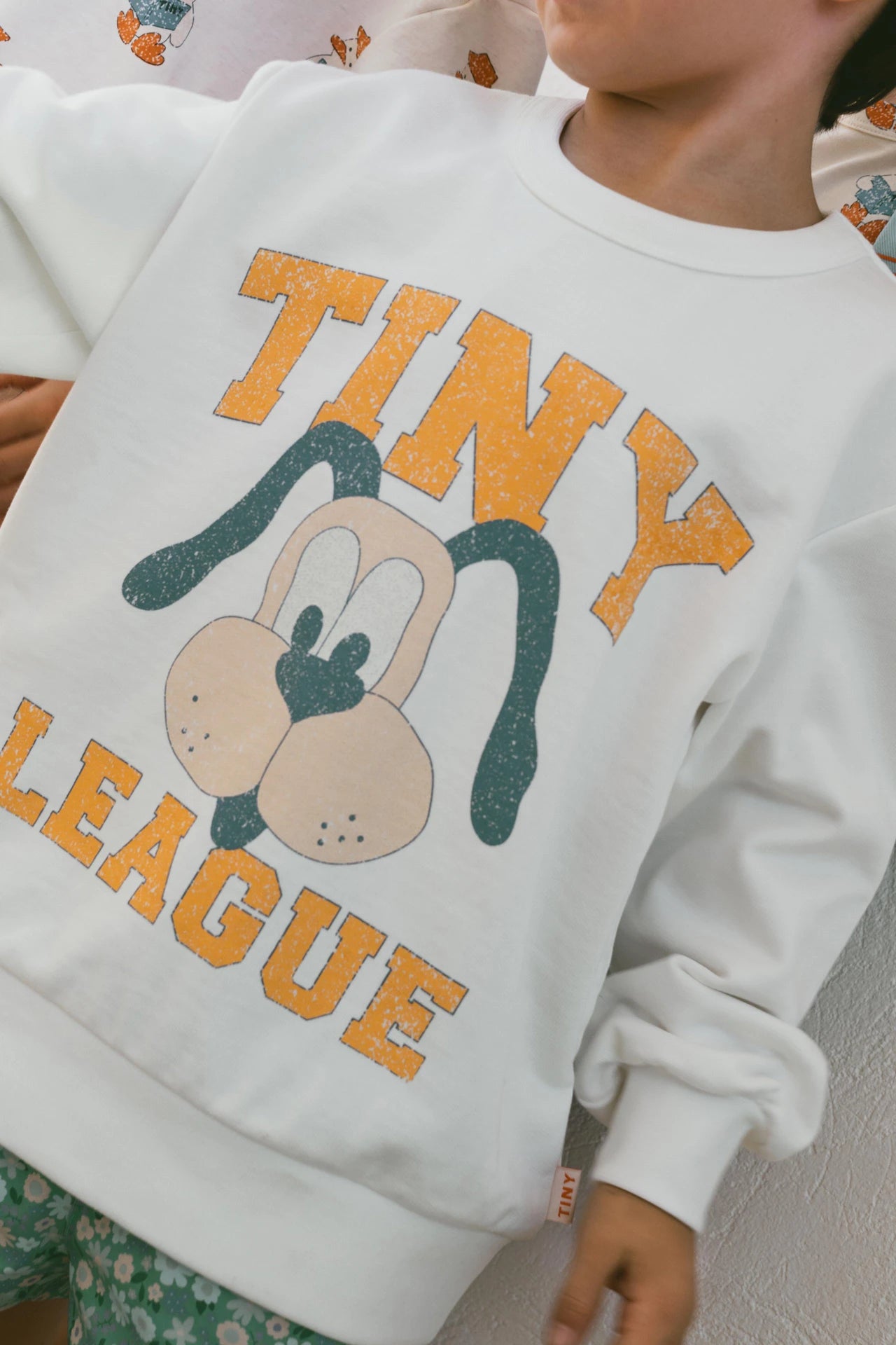 tiny cottons tiny league graphic sweatshirt