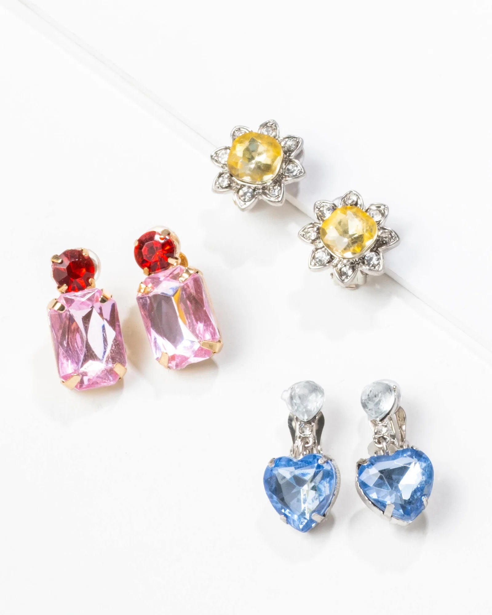 super smalls dinner and a movie clip on earring set