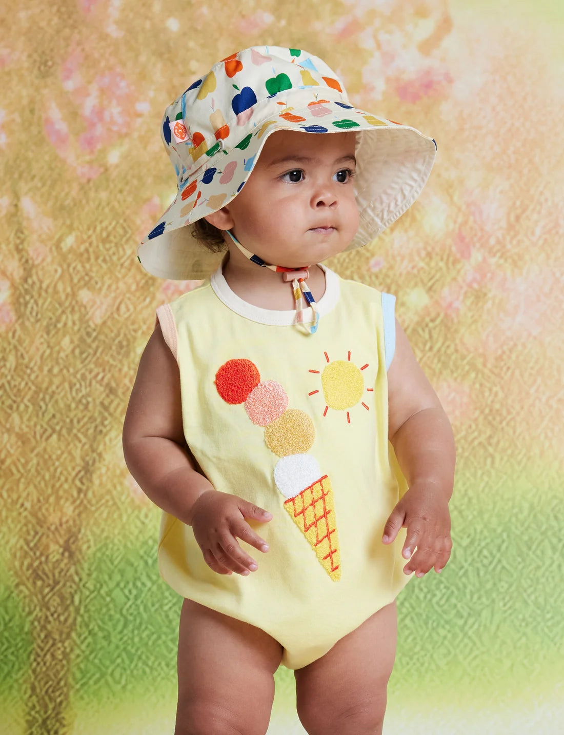 halcyon nights cotton singletsuit - tiny orchard