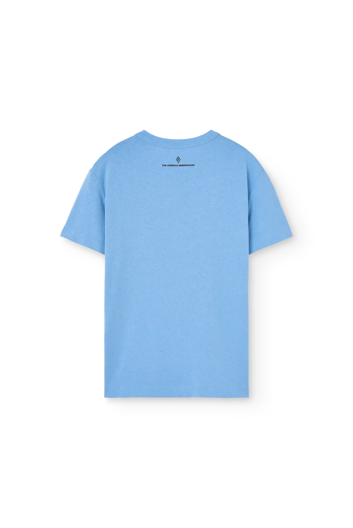 the animals observatory kid rooster t shirt - dusty blue (pre order)