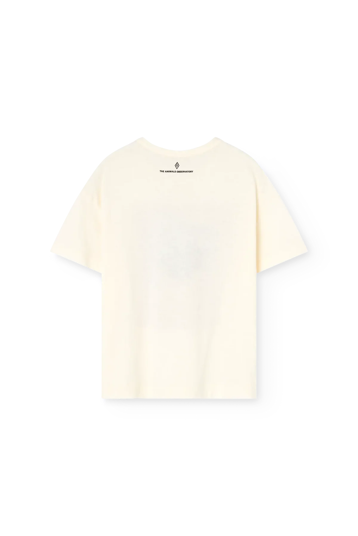the animals observatory kid dunker t shirt - raw white (pre order)
