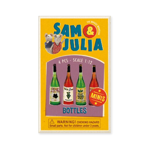 sam & julia minis - bottle set (4 pcs)